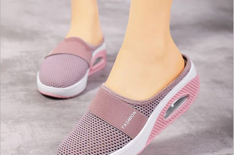 Air Cushion Slip-On Walking Shoes