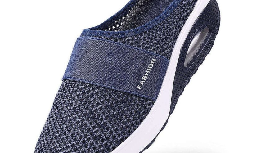 Air Cushion Slip-On Walking Shoes