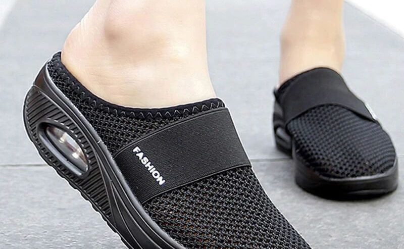 Air Cushion Slip-On Walking Shoes