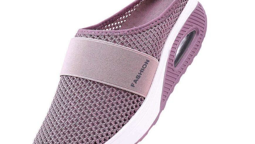 Air Cushion Slip-On Walking Shoes