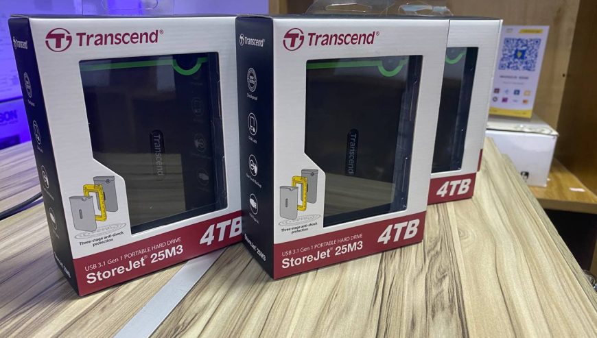 4TB transcend HDD