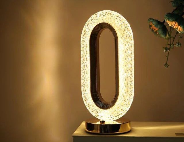 LED Crystal Table Lamp