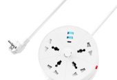 Gelister Retractable Power Strip