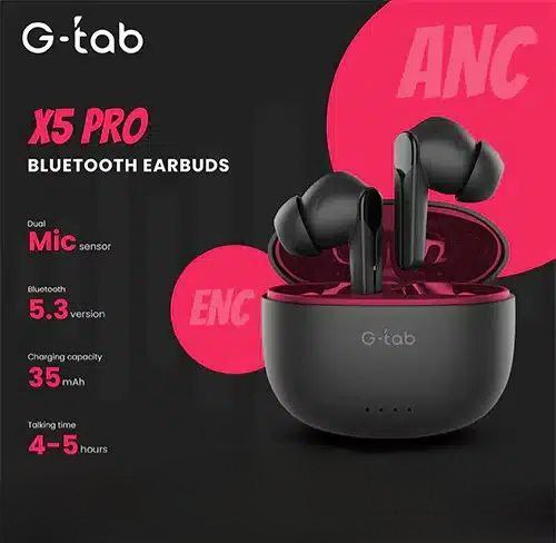 Original G-Tab X5 Pro Earbuds