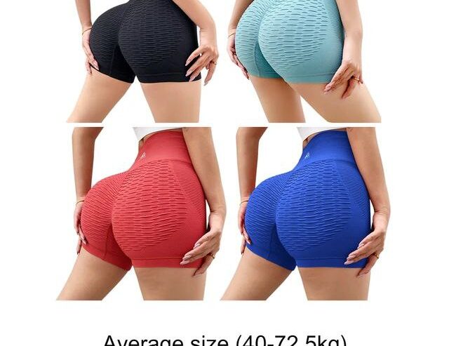 High Waist Butt Lifting Yoga Shorts