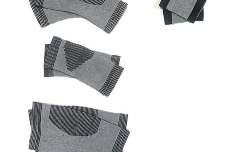 8pcs Bamboo Charcoal Fitness Protective Gear Set