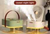 Dual Spray Humidifying Fan with Night Light