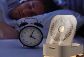 Dual Spray Humidifying Fan with Night Light