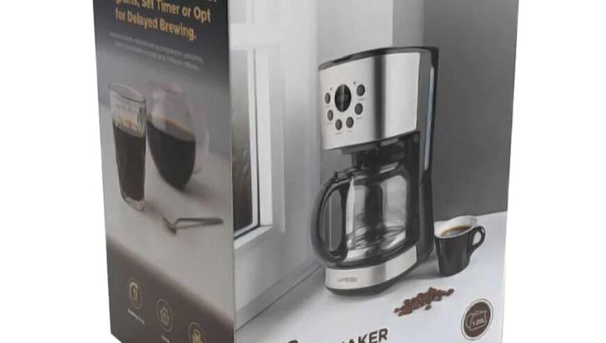 LePresso Drip Coffee Maker with Smart Functions