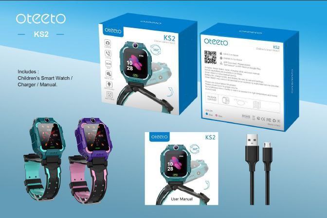 OTEETO KS2 Kids Smart Watch