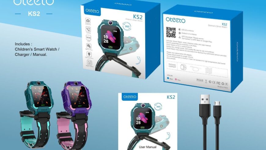 OTEETO KS2 Kids Smart Watch