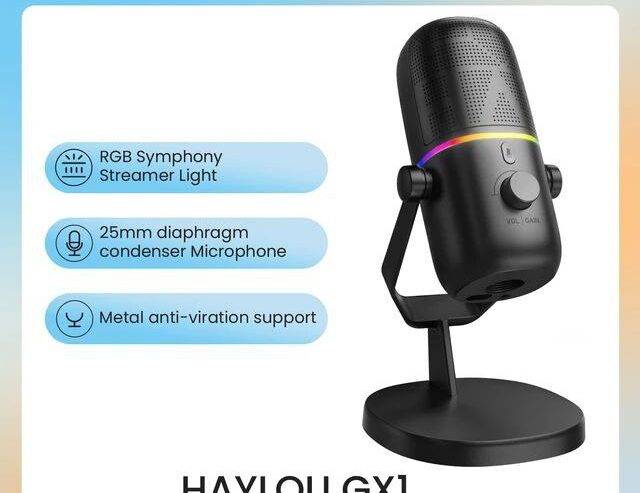 Xiaomi Haylou GX1 Condenser Streaming Microphone