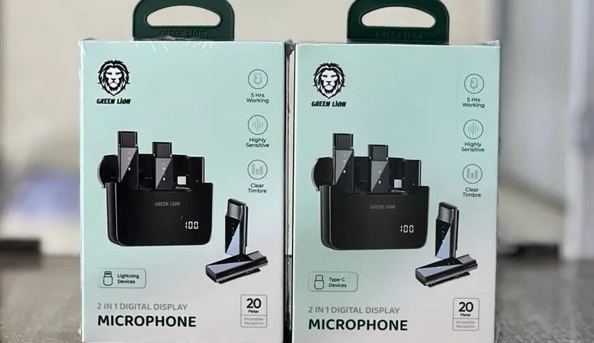 Green Lion 2in1 Digital Display Microphone